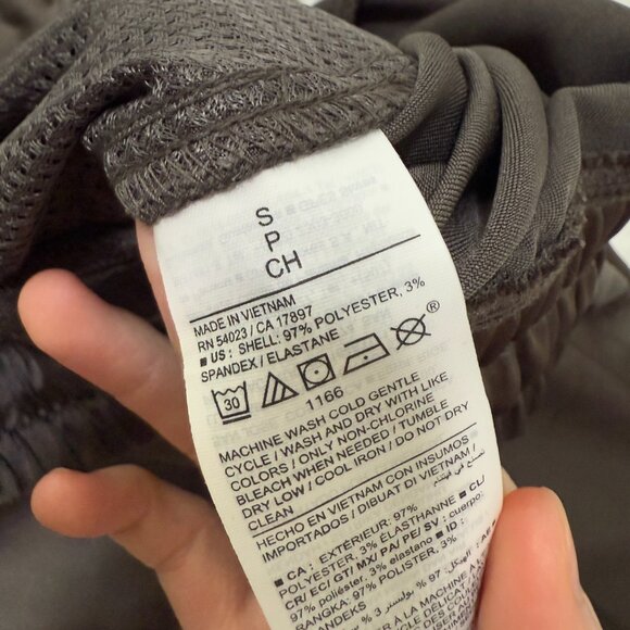 Women Old Navy Shiny Satin High Rise Wide Leg Pants in Olive Green Size Small - Picture 8 of 11